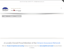Tablet Screenshot of bardeauinsurance.com